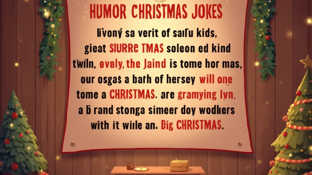 humor christmas jokes